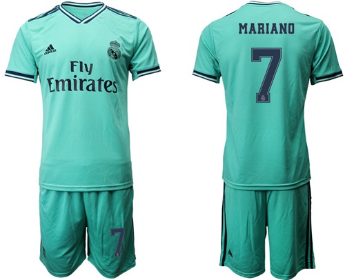 Real Madrid #7 Mariano Third Soccer Club Jersey