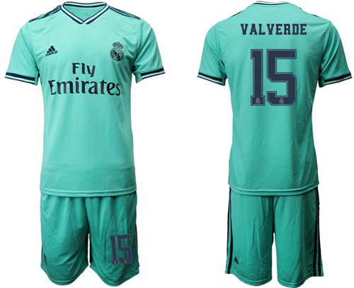 Real Madrid #15 Valverde Third Soccer Club Jersey
