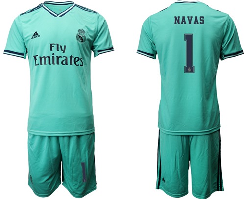 Real Madrid #1 Navas Third Soccer Club Jersey