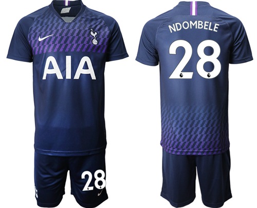 Tottenham Hotspur #28 Ndombele Away Soccer Club Jersey
