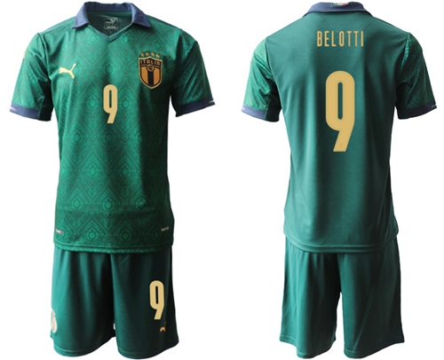 Italy #9 Belotti Third Soccer Country Jersey