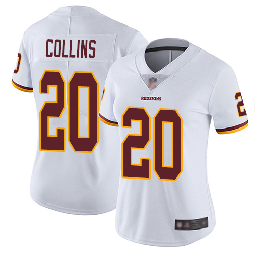 Nike Redskins #20 Landon Collins White Women's Stitched NFL Vapor Untouchable Limited Jersey