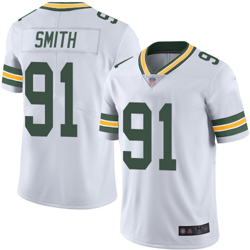 Packers #91 Preston Smith White Youth Stitched Football Vapor Untouchable Limited Jersey