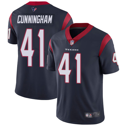 Texans #41 Zach Cunningham Navy Blue Team Color Youth Stitched Football Vapor Untouchable Limited Jersey