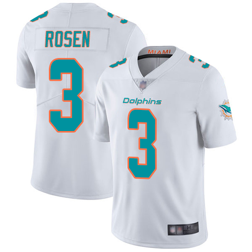 Nike Dolphins #3 Josh Rosen White Youth Stitched NFL Vapor Untouchable Limited Jersey