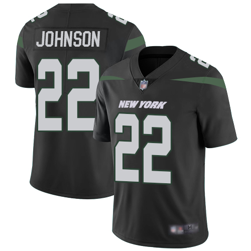 Nike Jets #22 Trumaine Johnson Black Alternate Youth Stitched NFL Vapor Untouchable Limited Jersey