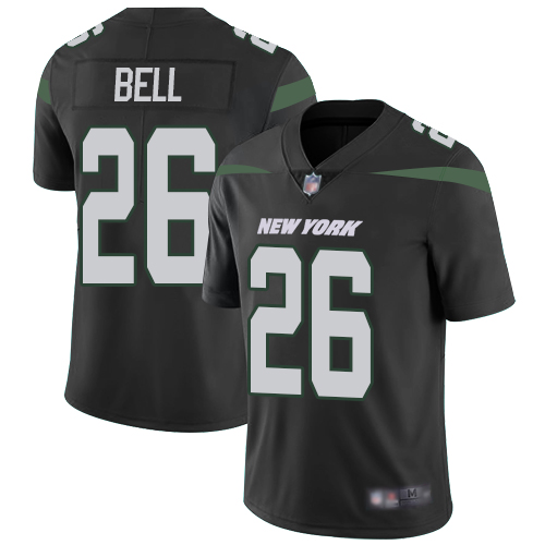 Nike Jets #26 Le'Veon Bell Black Alternate Youth Stitched NFL Vapor Untouchable Limited Jersey