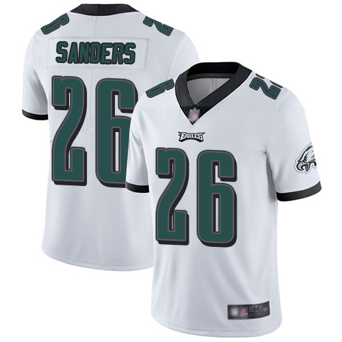 Eagles #26 Miles Sanders White Youth Stitched Football Vapor Untouchable Limited Jersey