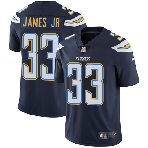 Chargers #33 Derwin James Jr Navy Blue Team Color Youth Stitched Football Vapor Untouchable Limited Jersey