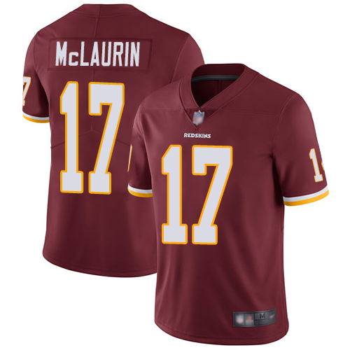 Redskins #17 Terry McLaurin Burgundy Red Team Color Youth Stitched Football Vapor Untouchable Limited Jersey