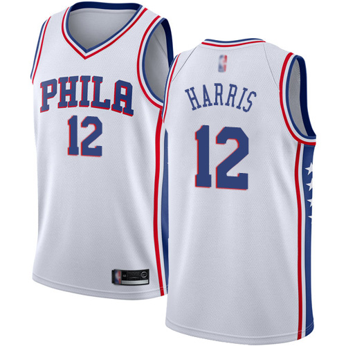 Nike 76ers #33 Tobias Harris White Youth NBA Swingman Association Edition Jersey