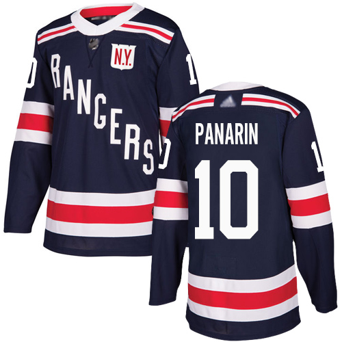 Rangers #10 Artemi Panarin Navy Blue Authentic 2018 Winter Classic Stitched Youth Hockey Jersey